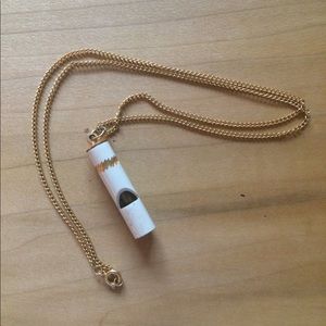 VTG. 1970s Whistle Necklace